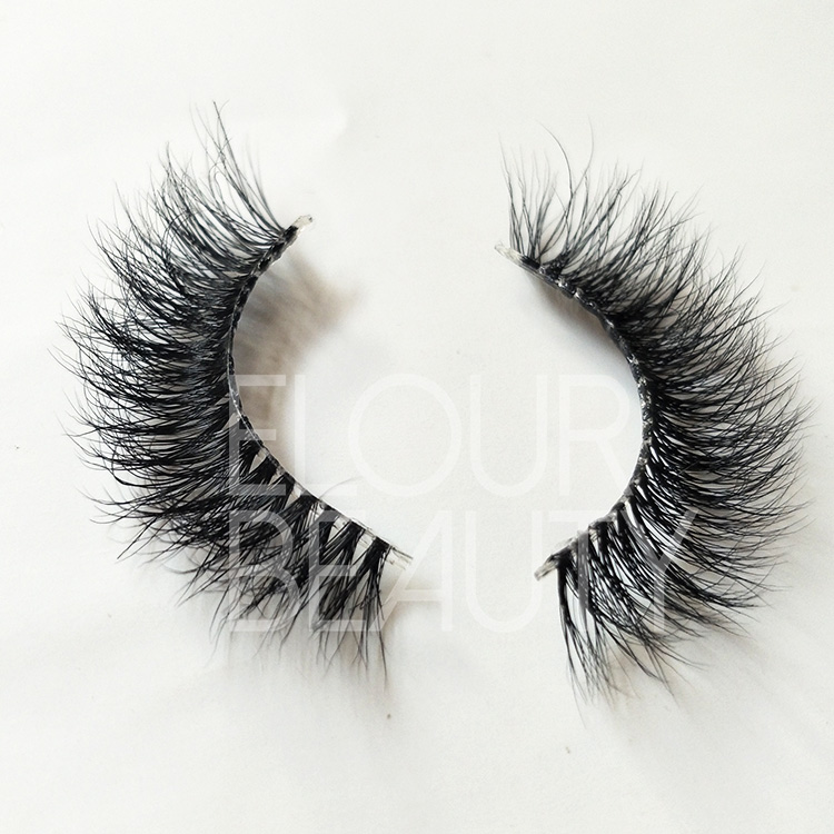 Softest 3d naked band custom mink lashes wholesale ED16